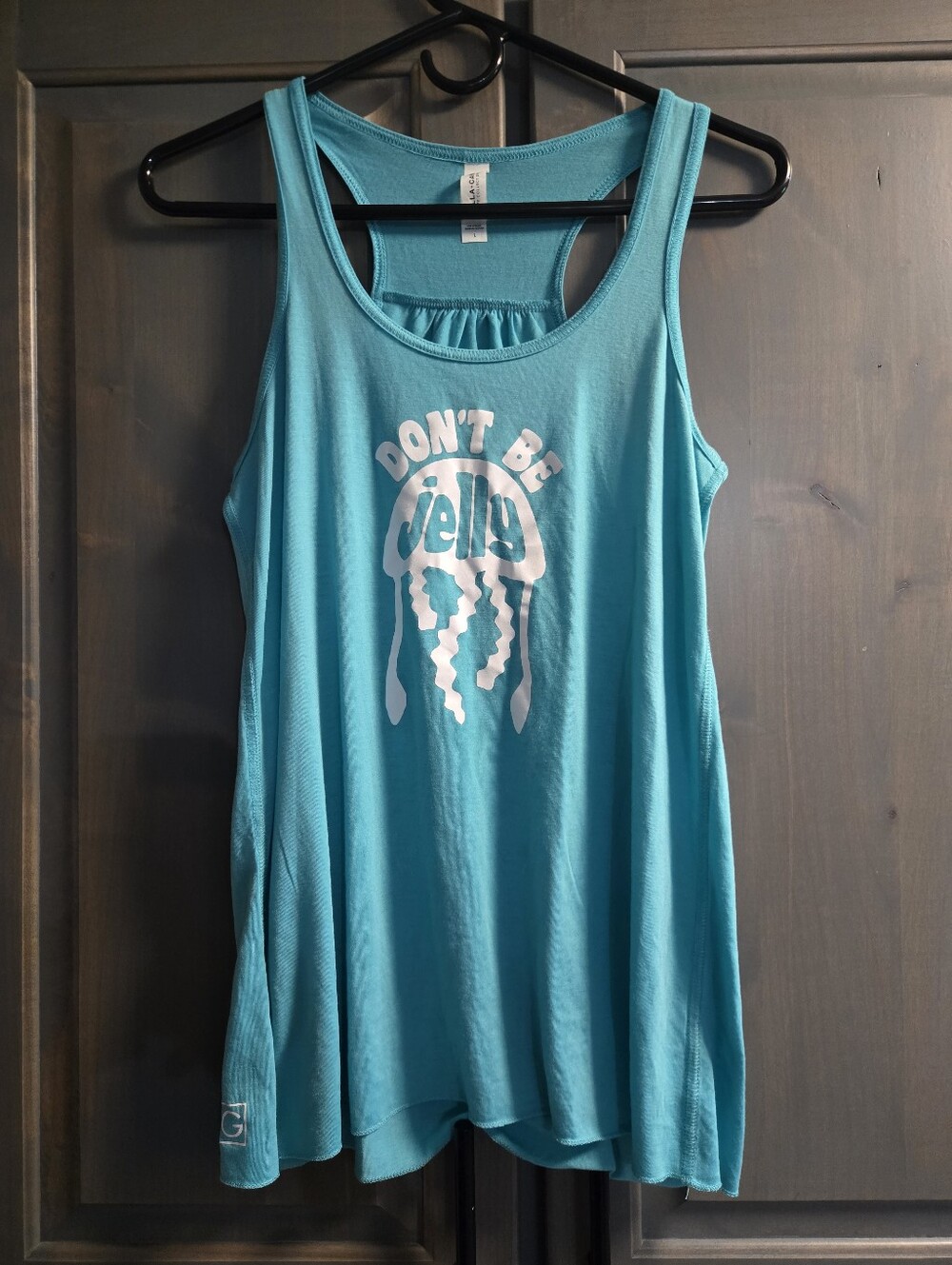 CVG Flowy Tank Top - "Don't Be Jelly" Sz Large